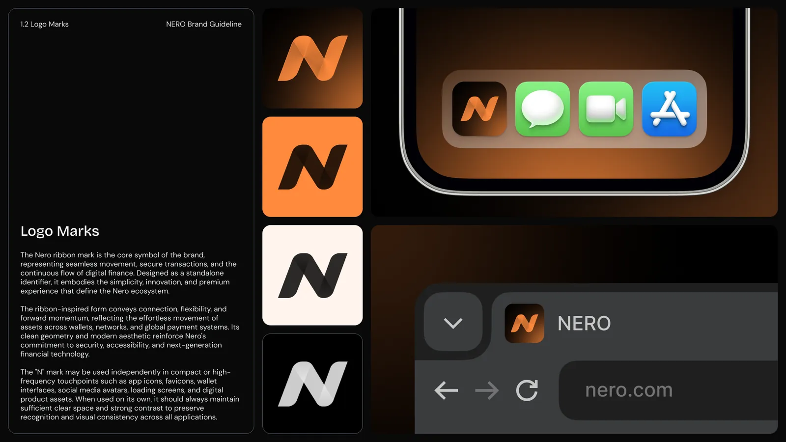 NERO logo marks