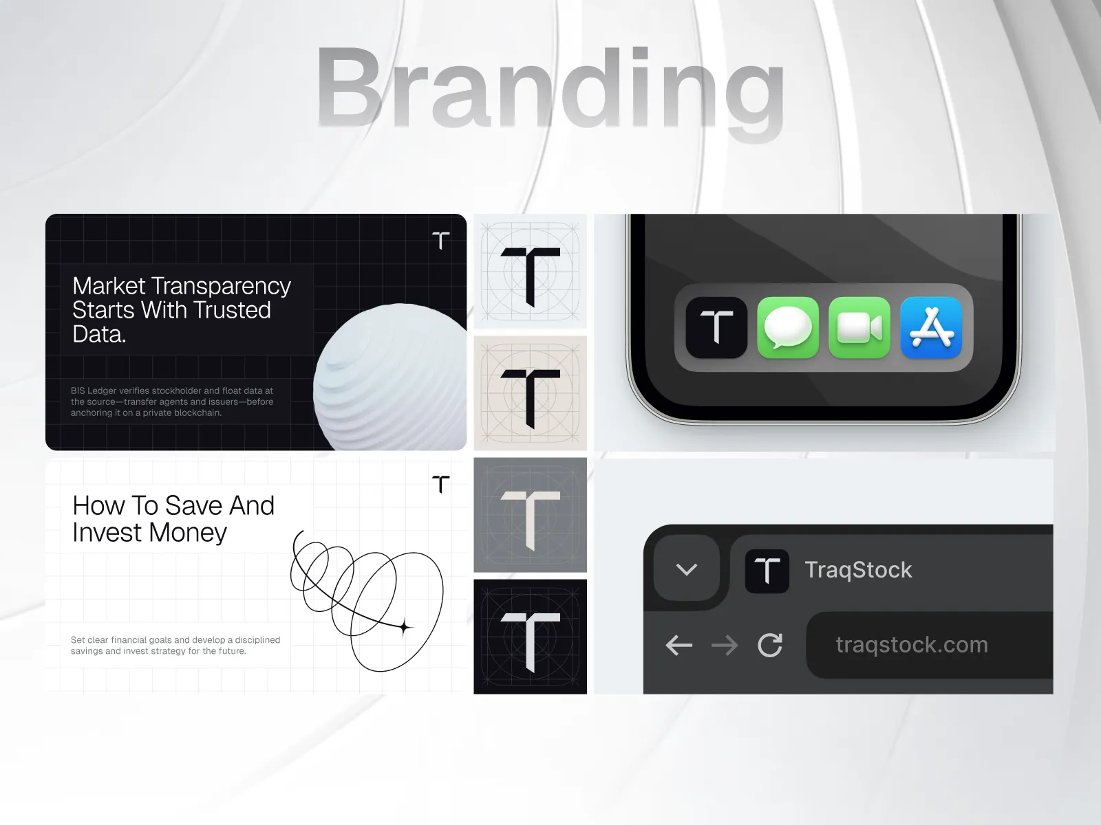 Traqstock branding