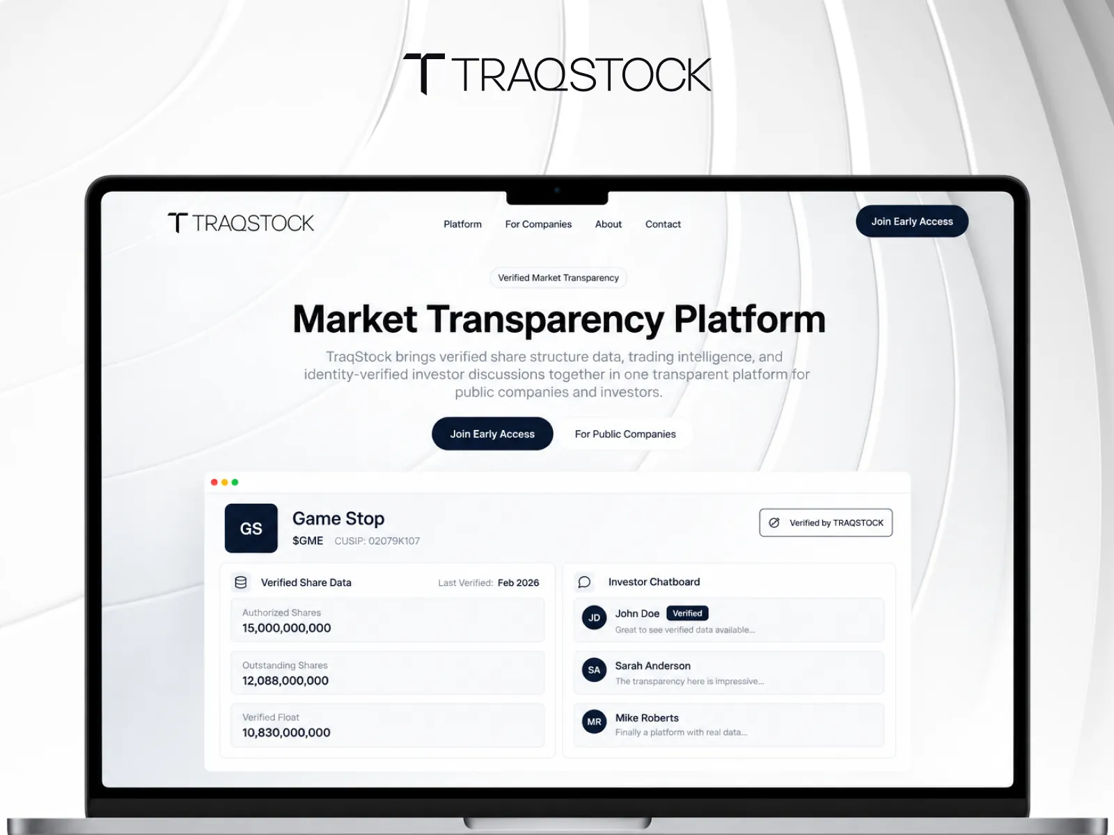 Traqstock cover